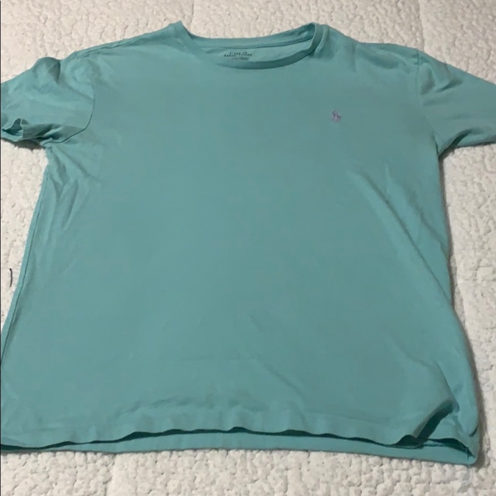 Light blue Ralph Lauren men’s medium polo shirt